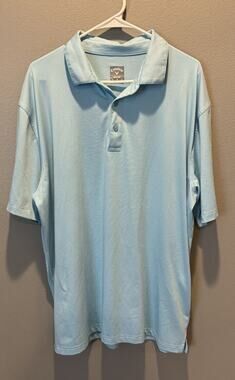Callaway Mens Opti-Dri Golf Polo Size XL Blue Striped